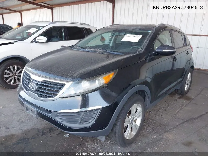 2012 Kia Sportage Lx VIN: KNDPB3A29C7304613 Lot: 40407874