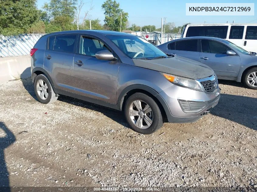 2012 Kia Sportage Lx VIN: KNDPB3A24C7212969 Lot: 40455787