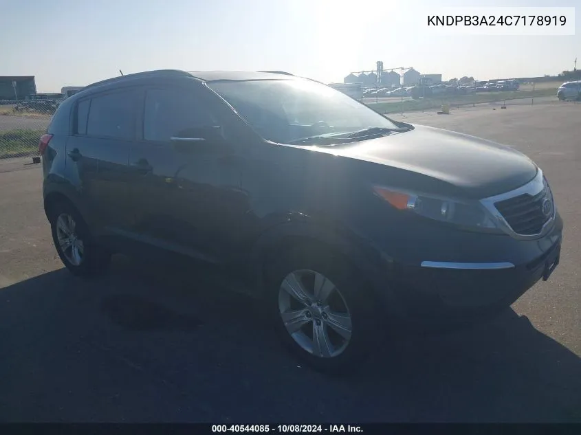 KNDPB3A24C7178919 2012 Kia Sportage Lx