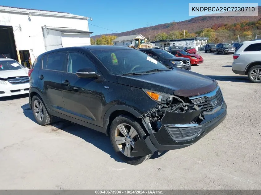 2012 Kia Sportage Lx VIN: KNDPBCA29C7230710 Lot: 40673904