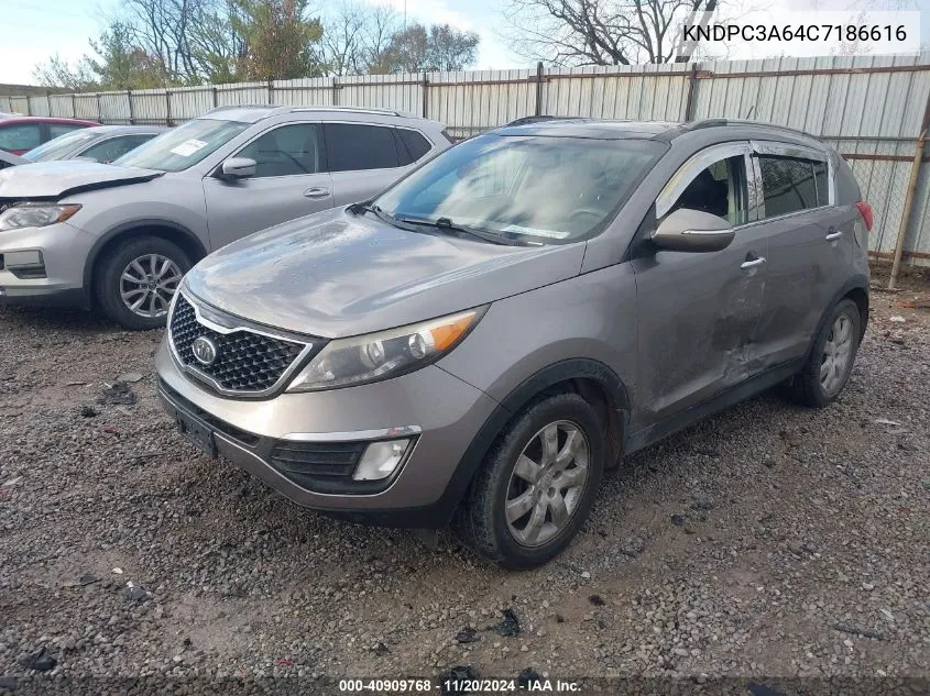 2012 Kia Sportage Sx VIN: KNDPC3A64C7186616 Lot: 40909768