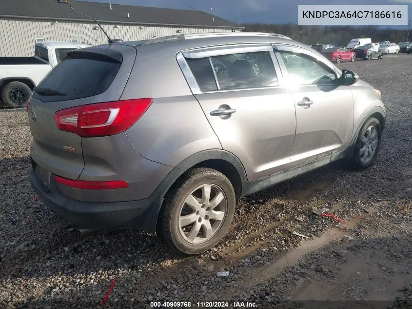 2012 Kia Sportage Sx VIN: KNDPC3A64C7186616 Lot: 40909768