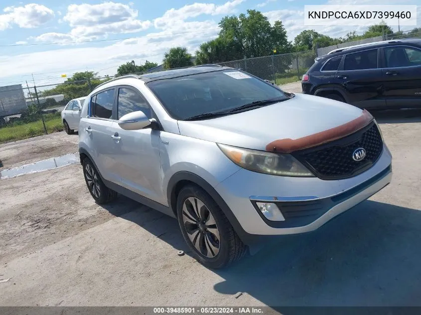 KNDPCCA6XD7399460 2013 Kia Sportage Sx