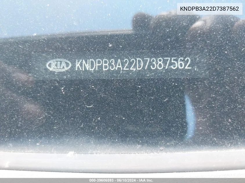 KNDPB3A22D7387562 2013 Kia Sportage Lx