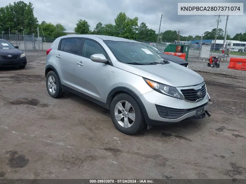 KNDPBCA28D7371074 2013 Kia Sportage Lx