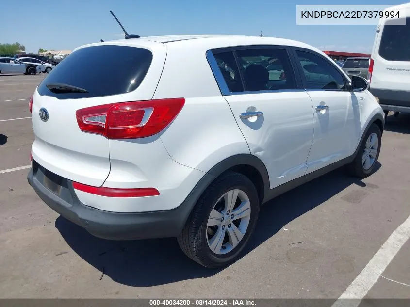 KNDPBCA22D7379994 2013 Kia Sportage Lx