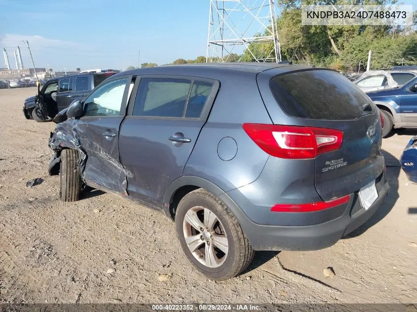 KNDPB3A24D7488473 2013 Kia Sportage Lx