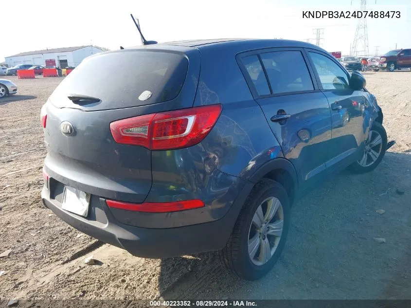 KNDPB3A24D7488473 2013 Kia Sportage Lx