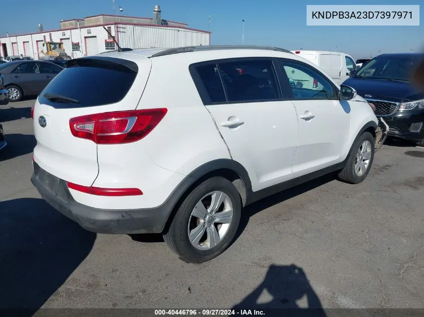 KNDPB3A23D7397971 2013 Kia Sportage Lx