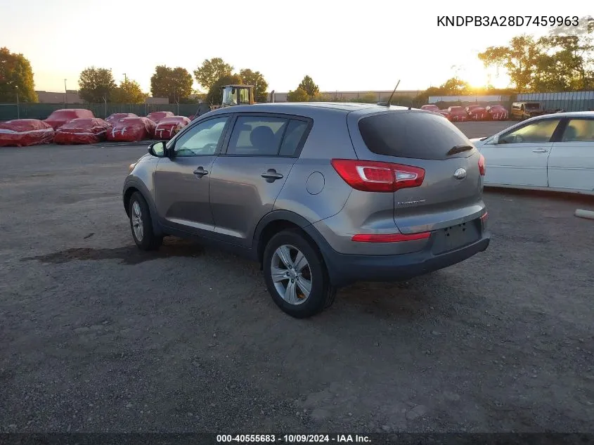 KNDPB3A28D7459963 2013 Kia Sportage Lx