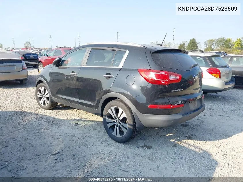 KNDPCCA28D7523609 2013 Kia Sportage Ex