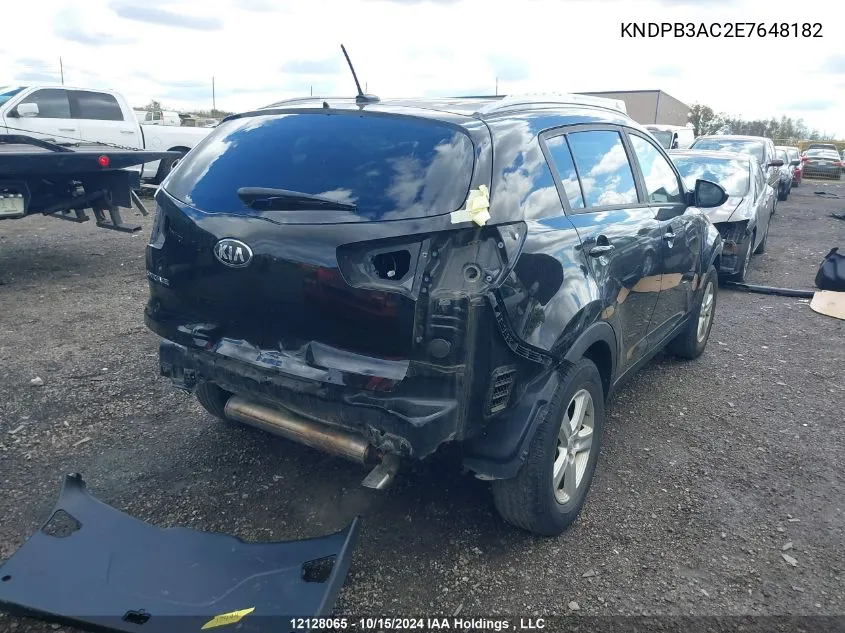 KNDPB3AC2E7648182 2014 Kia Sportage