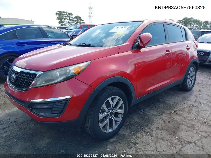 KNDPB3AC5E7560825 2014 Kia Sportage Lx