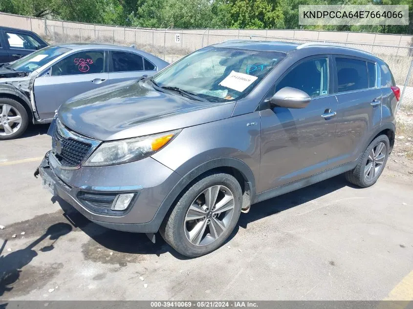 KNDPCCA64E7664066 2014 Kia Sportage Sx