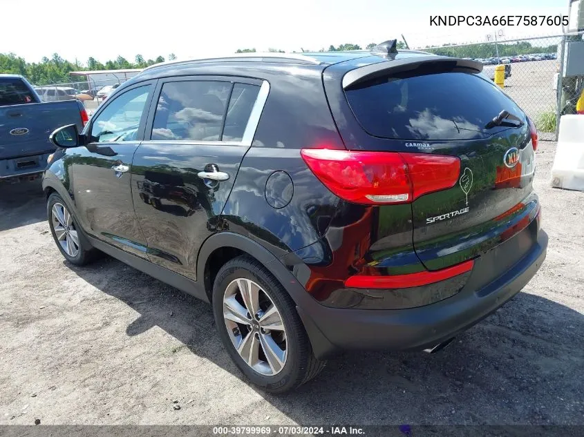 KNDPC3A66E7587605 2014 Kia Sportage Sx