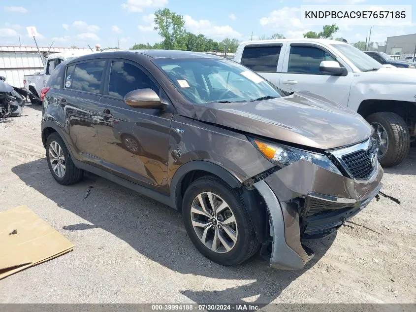 KNDPBCAC9E7657185 2014 Kia Sportage Lx