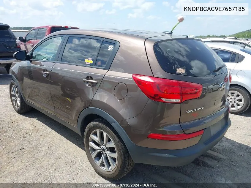 KNDPBCAC9E7657185 2014 Kia Sportage Lx