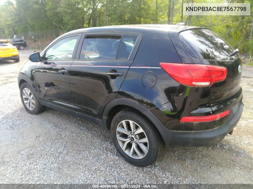 KNDPB3AC8E7567798 2014 Kia Sportage Lx