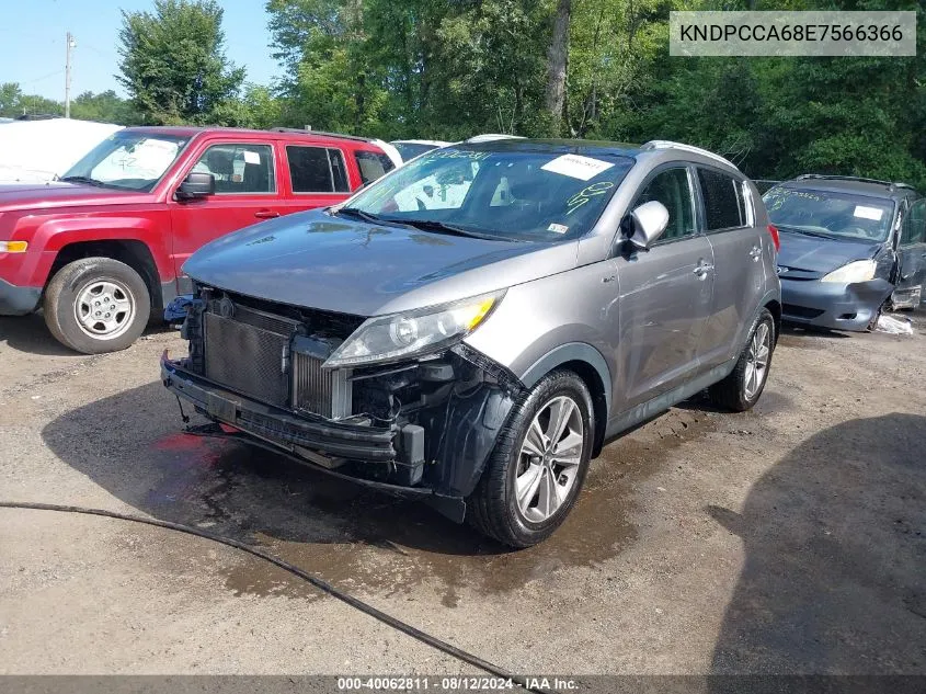 2014 Kia Sportage Sx VIN: KNDPCCA68E7566366 Lot: 40062811