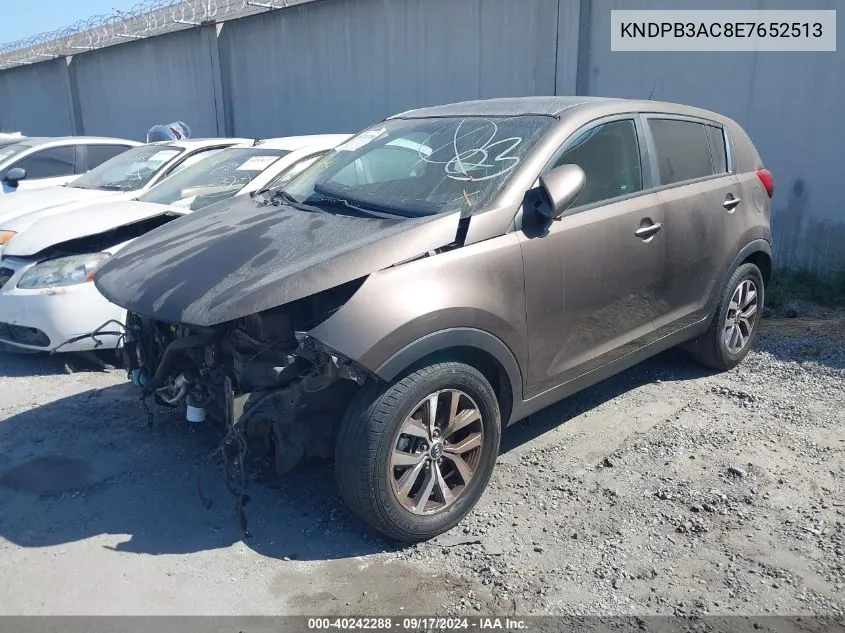 KNDPB3AC8E7652513 2014 Kia Sportage Lx