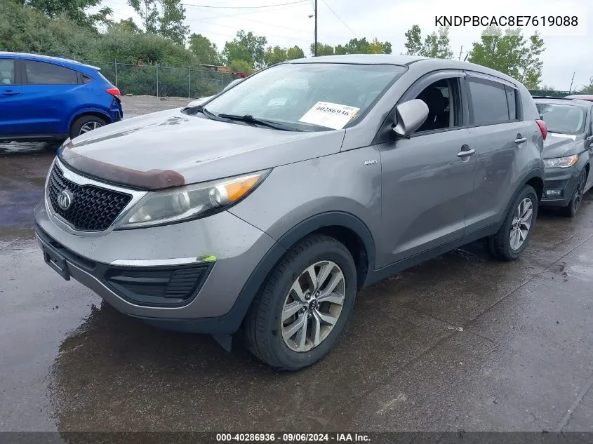 KNDPBCAC8E7619088 2014 Kia Sportage Lx