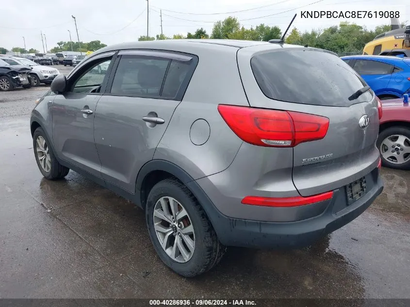 KNDPBCAC8E7619088 2014 Kia Sportage Lx