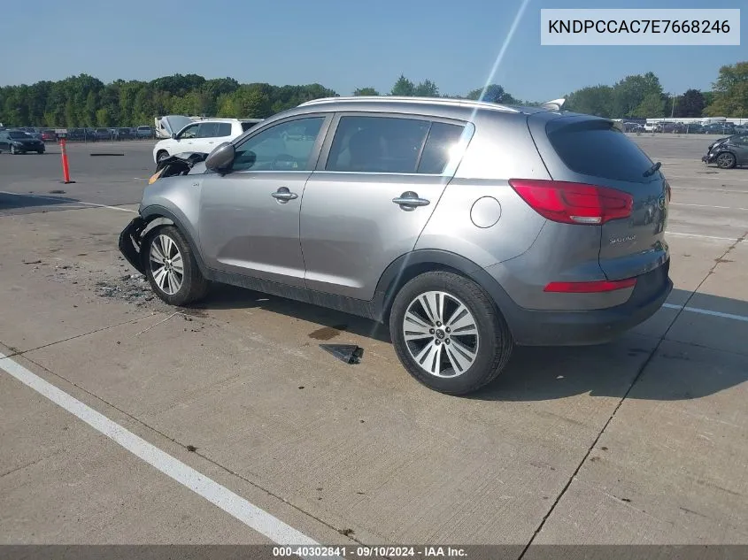 KNDPCCAC7E7668246 2014 Kia Sportage Ex