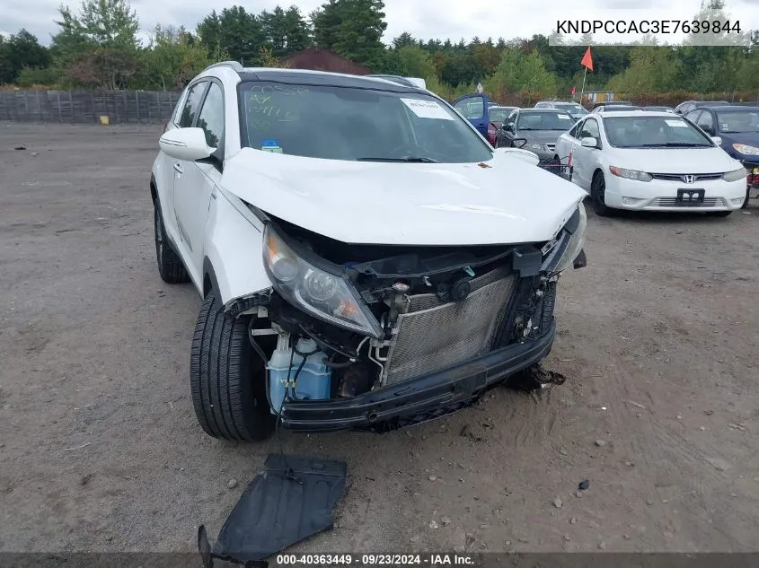 KNDPCCAC3E7639844 2014 Kia Sportage Ex