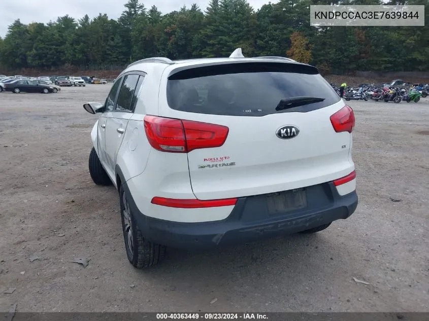 KNDPCCAC3E7639844 2014 Kia Sportage Ex