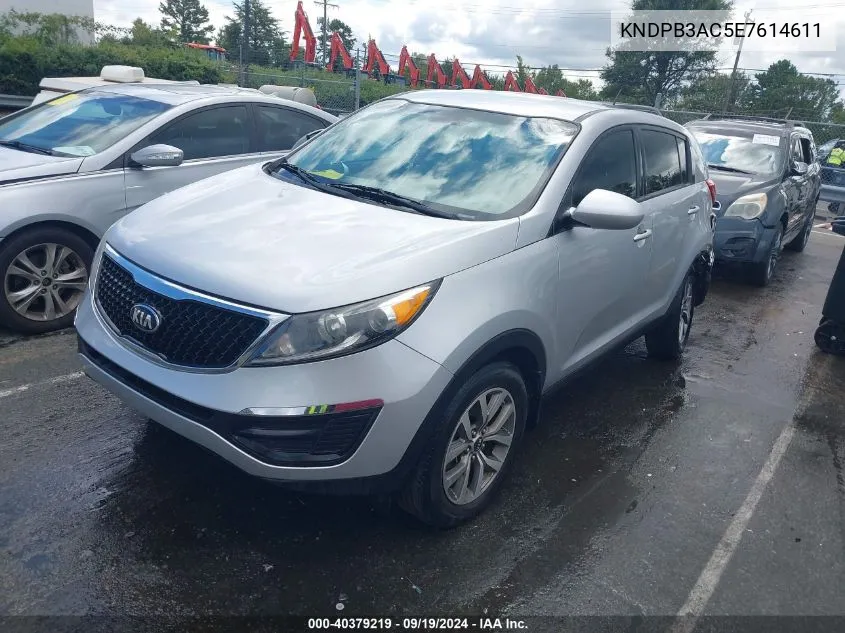 KNDPB3AC5E7614611 2014 Kia Sportage Lx