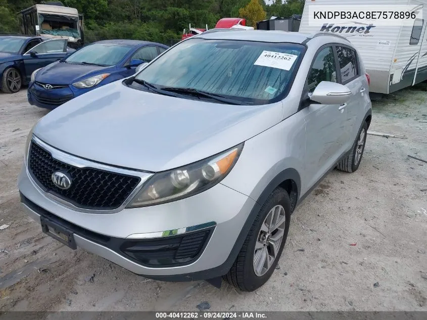 KNDPB3AC8E7578896 2014 Kia Sportage Lx