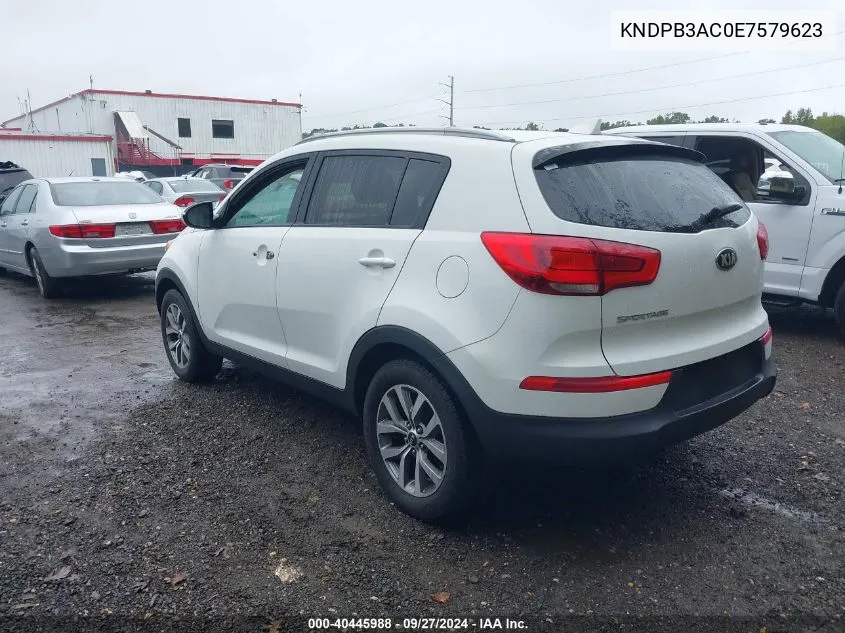 KNDPB3AC0E7579623 2014 Kia Sportage Lx