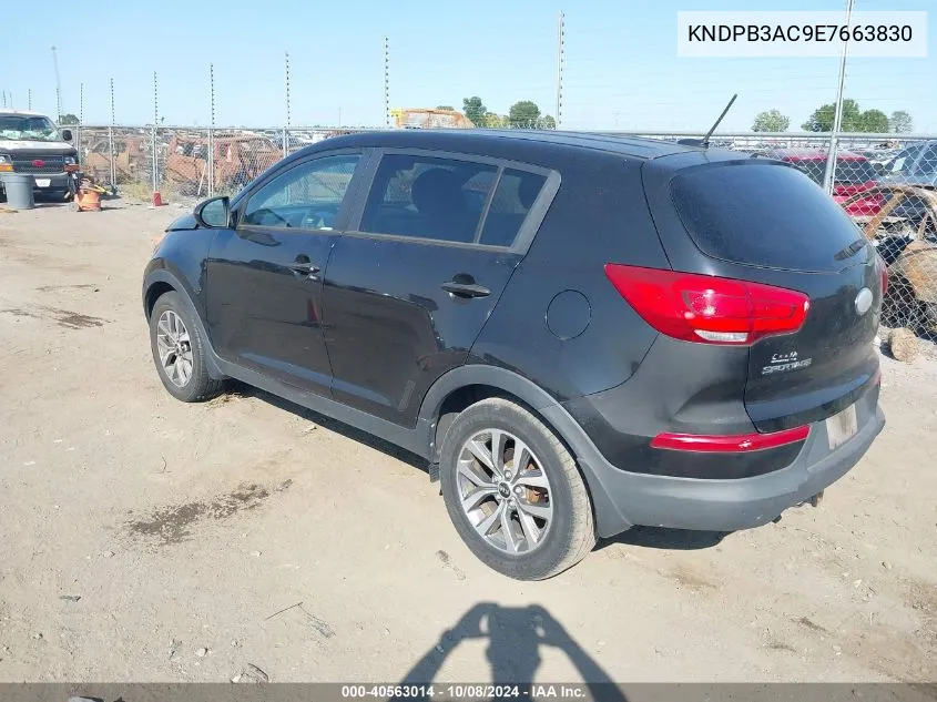 KNDPB3AC9E7663830 2014 Kia Sportage Lx