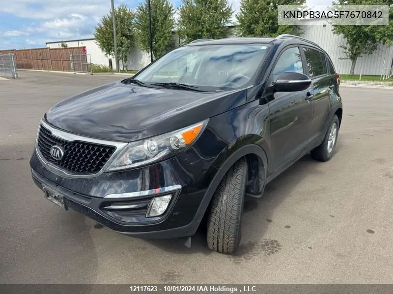 KNDPB3AC5F7670842 2015 Kia Sportage Lx