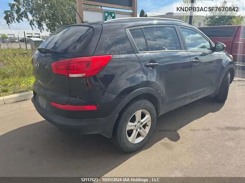 KNDPB3AC5F7670842 2015 Kia Sportage Lx