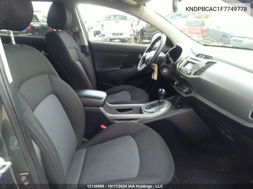 KNDPBCAC1F7749778 2015 Kia Sportage