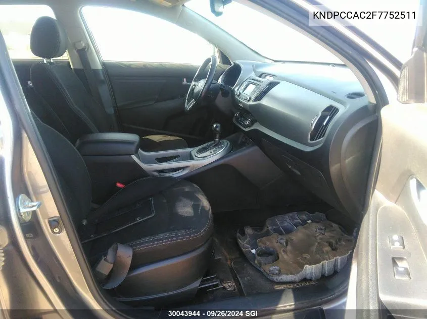 KNDPCCAC2F7752511 2015 Kia Sportage Ex