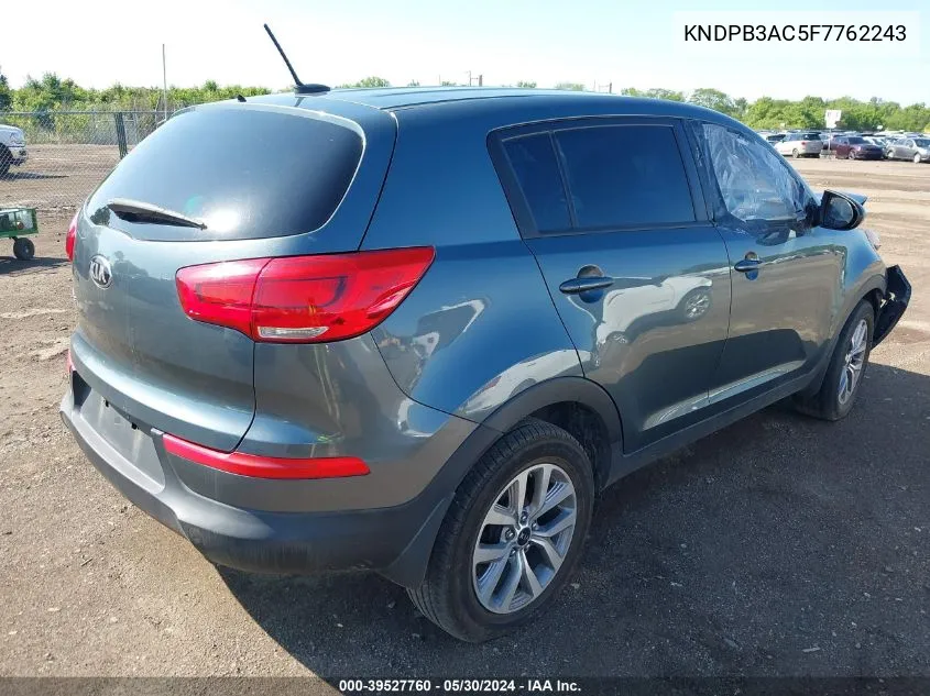 KNDPB3AC5F7762243 2015 Kia Sportage Lx