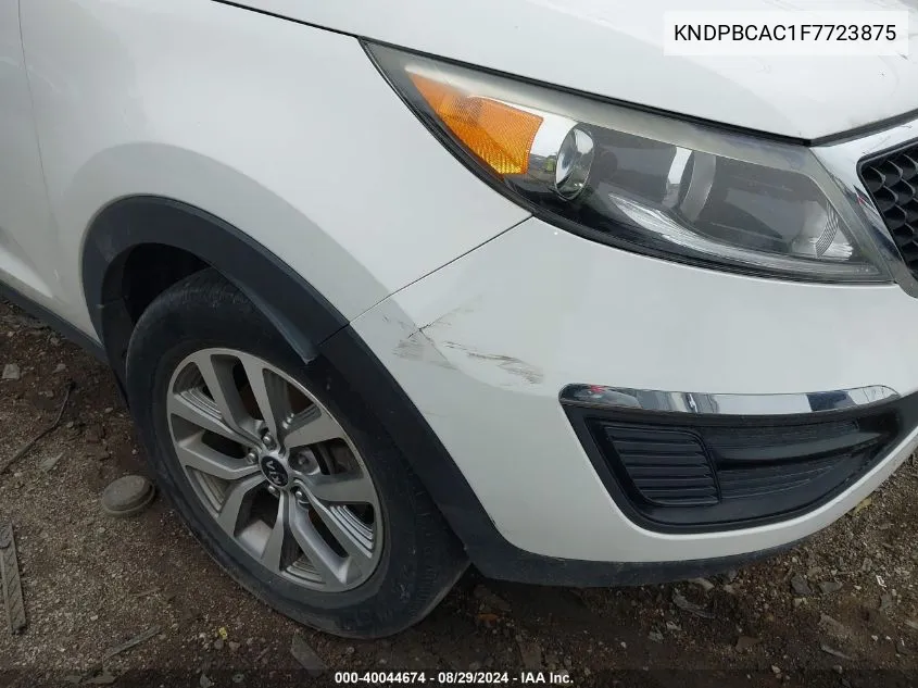 KNDPBCAC1F7723875 2015 Kia Sportage Lx