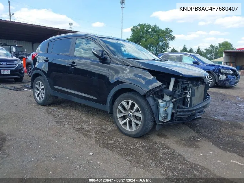 KNDPB3AC4F7680407 2015 Kia Sportage Lx