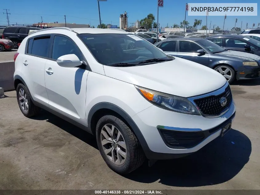 KNDPB3AC9F7774198 2015 Kia Sportage Lx