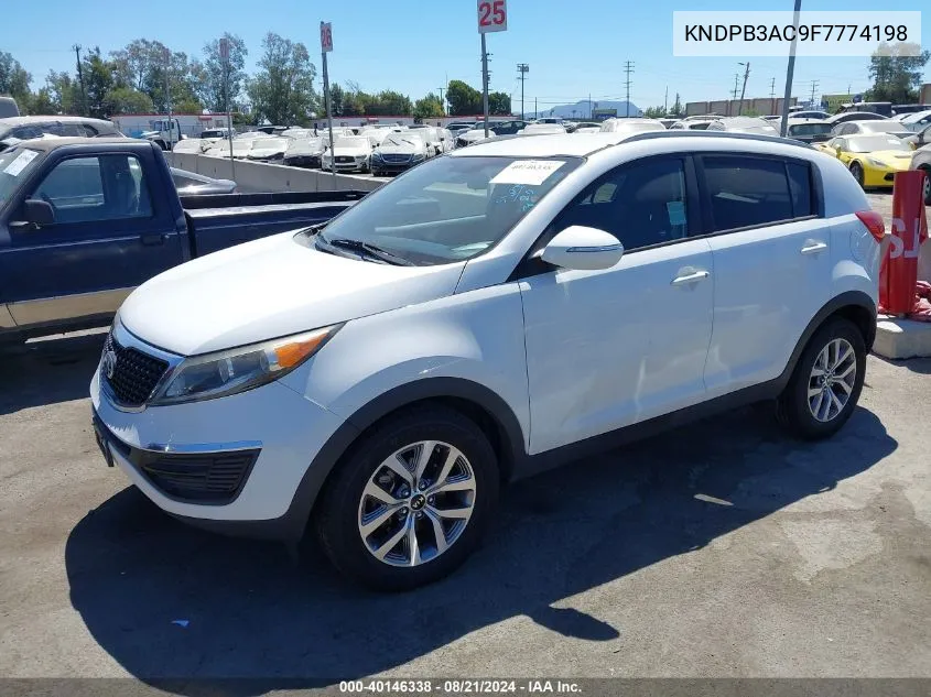 KNDPB3AC9F7774198 2015 Kia Sportage Lx