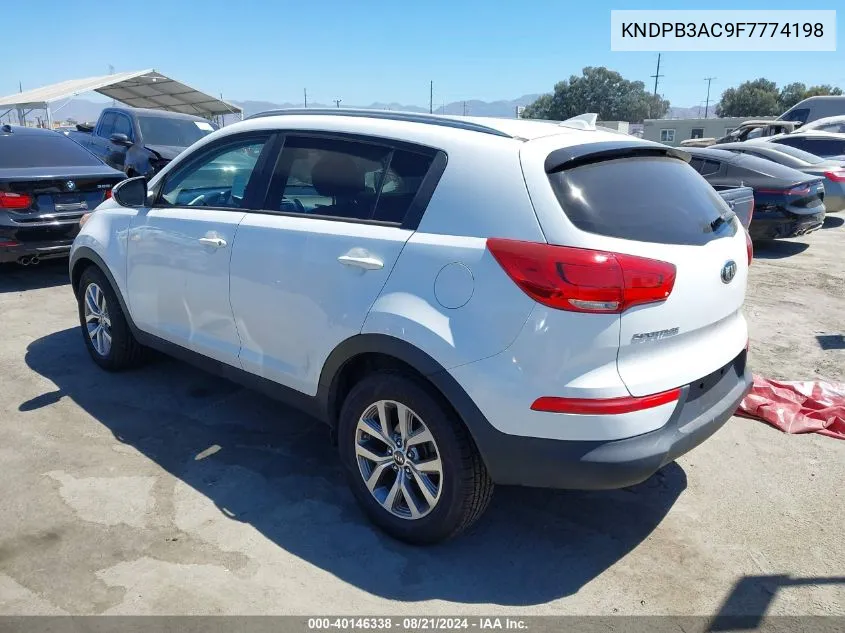 KNDPB3AC9F7774198 2015 Kia Sportage Lx