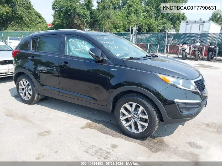 KNDPBCAC0F7790631 2015 Kia Sportage Lx