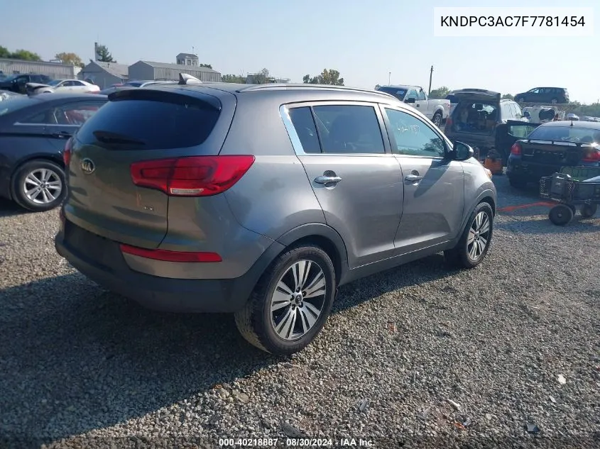 KNDPC3AC7F7781454 2015 Kia Sportage Ex