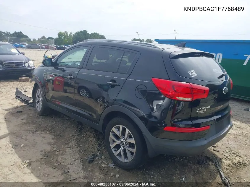 KNDPBCAC1F7768489 2015 Kia Sportage Lx