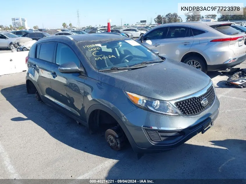 KNDPB3AC9F7723378 2015 Kia Sportage Lx