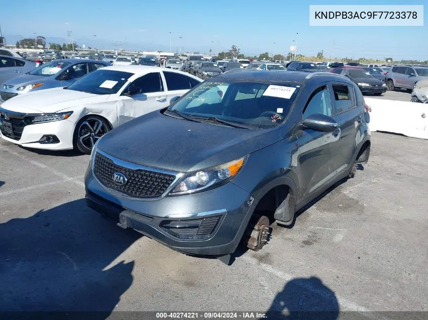 KNDPB3AC9F7723378 2015 Kia Sportage Lx