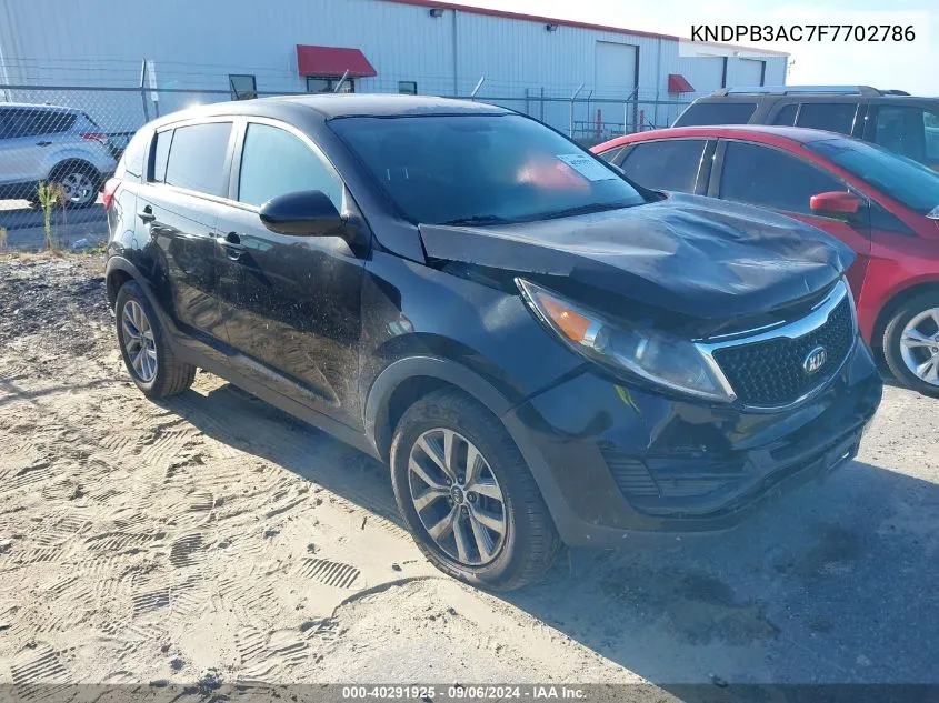 KNDPB3AC7F7702786 2015 Kia Sportage Lx