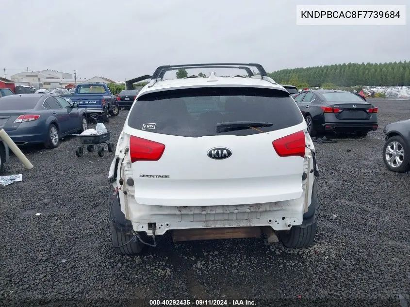 KNDPBCAC8F7739684 2015 Kia Sportage Lx